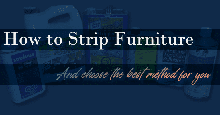 How to Strip Furniture