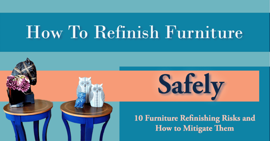 how to refinish furniture safely cover image