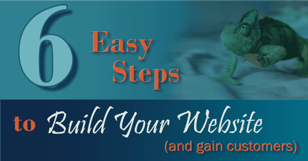 6 steps to build a website and gain customers cover photo