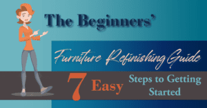 Beginner furniture refinishing guide cover image